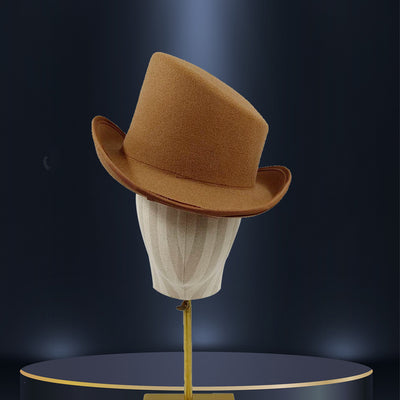 Gorro Plano Bevel Magic de Lana Suave para Hombre - Otoño e Invierno - Image 16