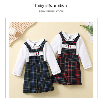 Traje Formal Infantil Estilo Británico para Navidad - Image 13
