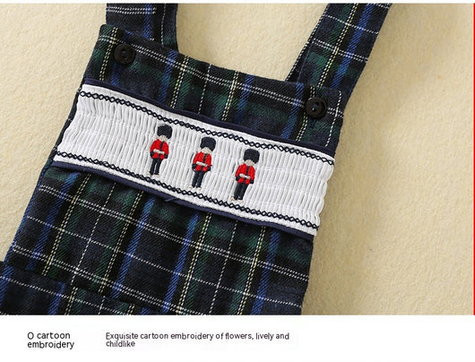 Traje Formal Infantil Estilo Británico para Navidad - Image 16