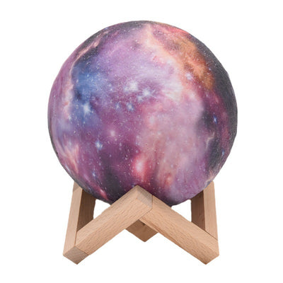 Lámpara Luna 3D con Efecto Galaxia - Image 7
