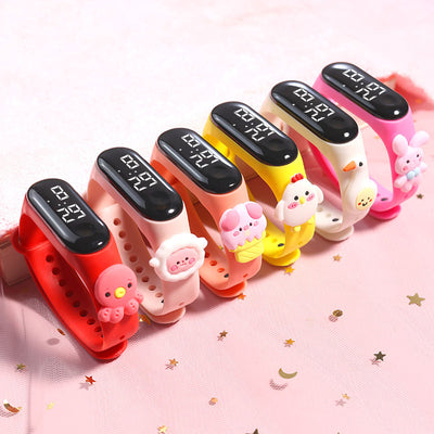 Reloj LED Electrónico Infantil Luminoso con Diseño Adorable - Image 22