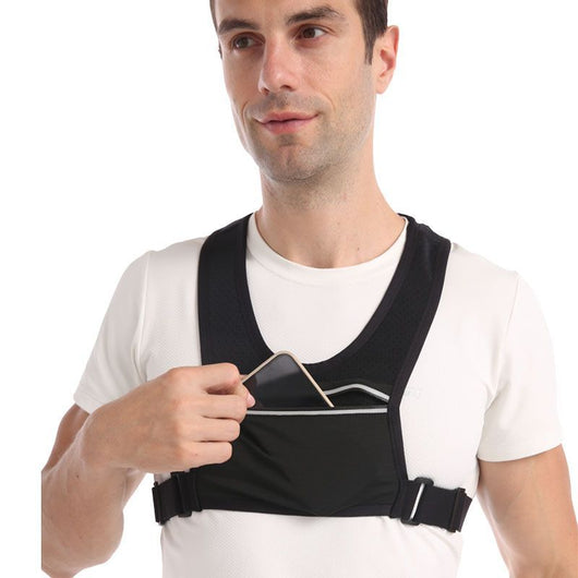 Chaleco Reflectante Deportivo con Bolsa para Celular - Image 8