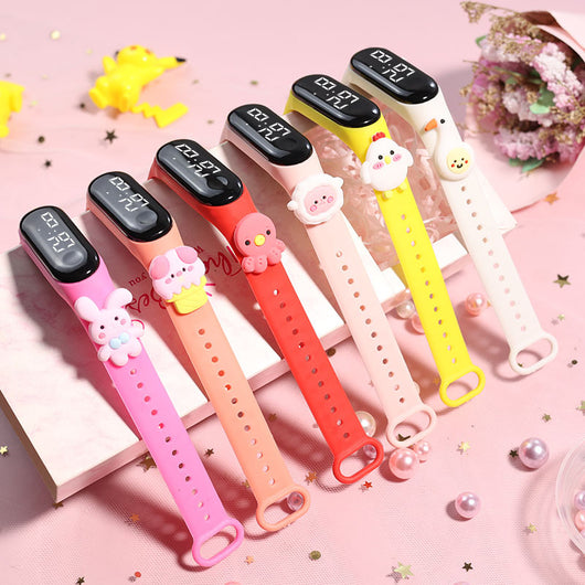 Reloj LED Electrónico Infantil Luminoso con Diseño Adorable - Image 30