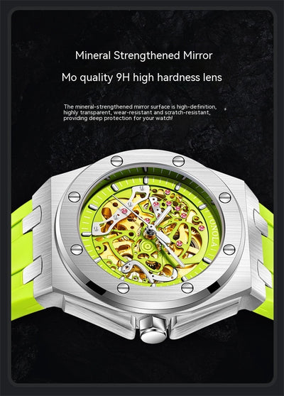 Reloj Mecánico Automático Impermeable con Esfera Luminosa - Image 11