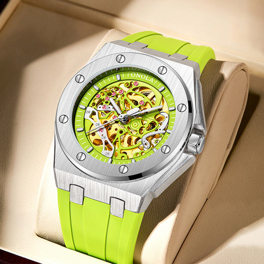 Reloj Mecánico Automático Impermeable con Esfera Luminosa - Image 14