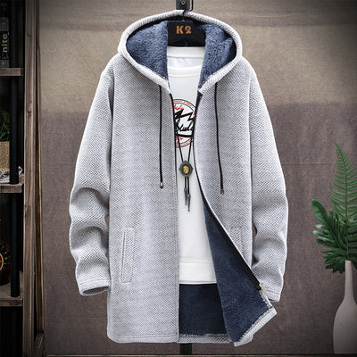 Abrigo Sudadera con Capucha y Forro Polar para Hombre - Image 4