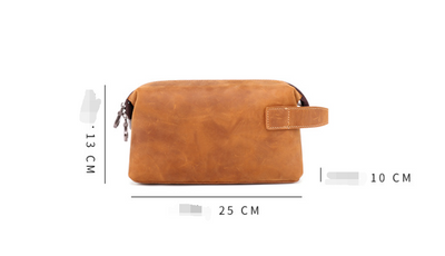 Bolsa de Almacenamiento Multifuncional en Cuero Retro Lavado - Image 7