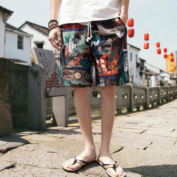 Pantalones Casuales Talla Grande para Hombre con Cierre de Cordones y Corte Recto - Image 19