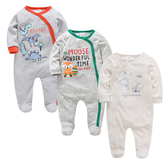 Enterizo Infantil de Manga Larga Estampado - Primavera y Otoño - Image 18