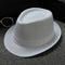 Sombrero Jazz de Color Liso - Estilo Clásico Versátil