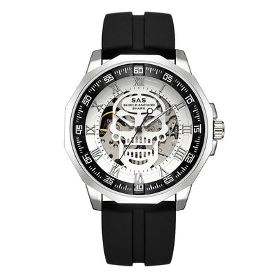 Reloj Mecánico Hueco de Lujo con Correa de Acero Inoxidable - Image 15