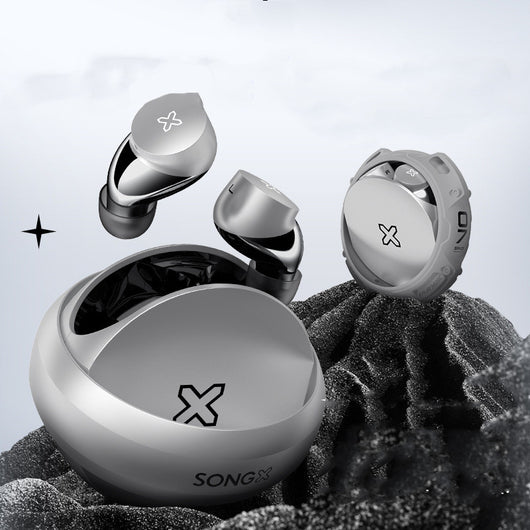 Auriculares Bluetooth Inalámbricos Metálicos con Micrófono para Llamadas - Image 9