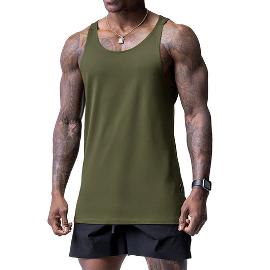 Chaleco Deportivo Talla Grande Estampado Cuello Redondo para Hombre - Image 12
