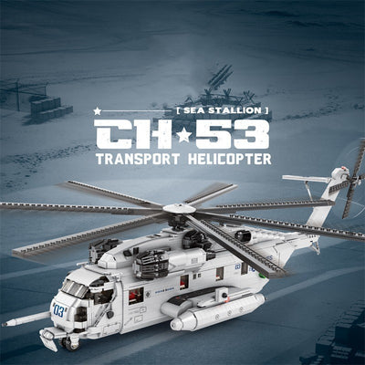 Helicóptero de Transporte Armable - Juego de Bloques de Construcción - Image 6
