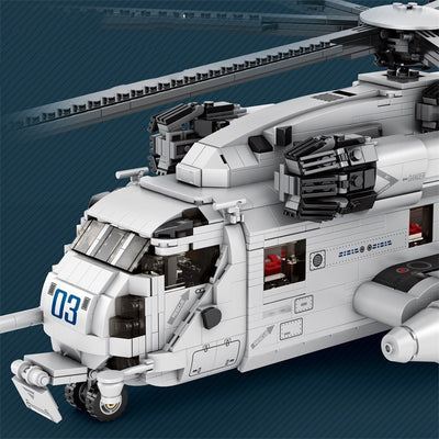 Helicóptero de Transporte Armable - Juego de Bloques de Construcción - Image 7