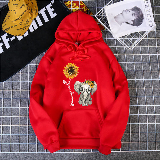 Sudadera Estampada con Capucha y Manga Larga para Mujer - Image 29