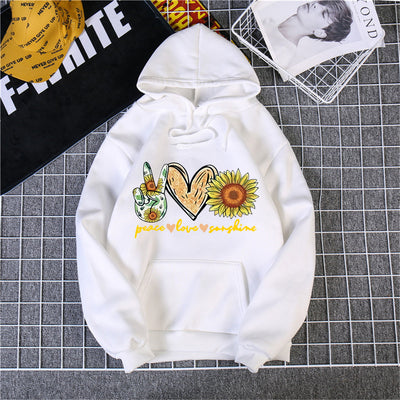 Sudadera Estampada con Capucha y Manga Larga para Mujer - Image 33
