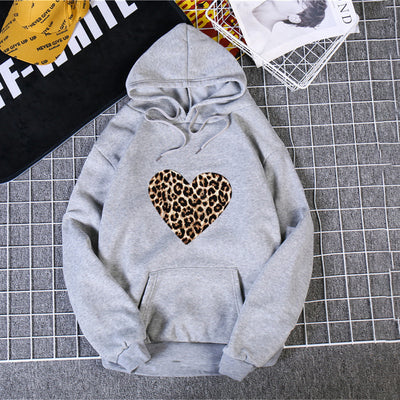 Sudadera Estampada con Capucha y Manga Larga para Mujer - Image 35