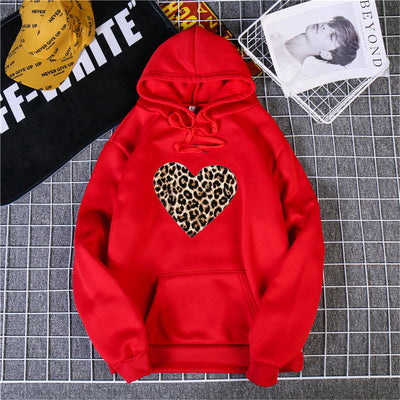 Sudadera Estampada con Capucha y Manga Larga para Mujer - Image 36