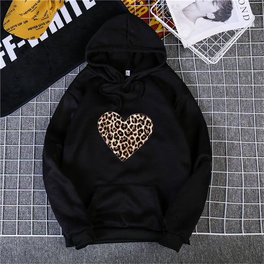 Sudadera Estampada con Capucha y Manga Larga para Mujer - Image 37