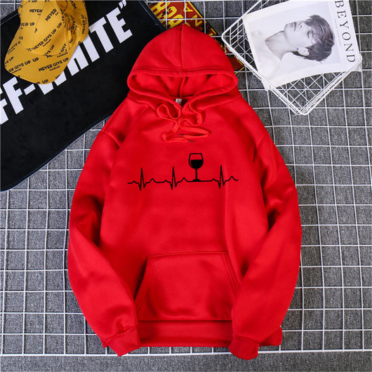 Sudadera Estampada con Capucha y Manga Larga para Mujer - Image 38