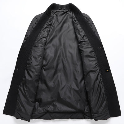 Chaqueta de Plumas de Lujo para Hombre - Corte Medio Invernal - Image 8