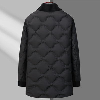 Chaqueta de Plumas de Lujo para Hombre - Corte Medio Invernal - Image 9