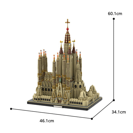 Set de Bloques Constructivos Sagrada Familia Barcelona - Modelo Arquitectónico Detallado - Image 6