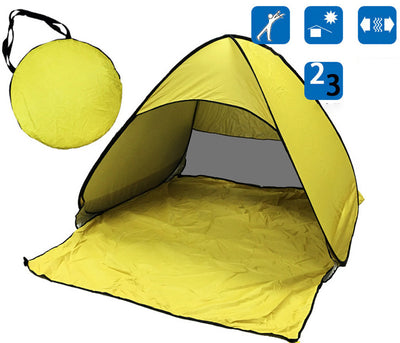 Carpa de Playa Instantánea con Protección Solar - Montaje Rápido para Camping - Image 14