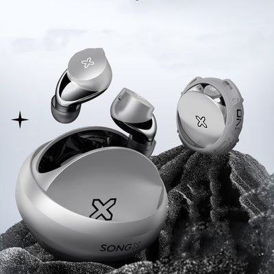 Auriculares Bluetooth Inalámbricos Metálicos con Micrófono para Llamadas - Image 14