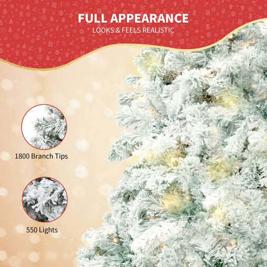 Árbol de Navidad con Efecto Nieve Simulada - Decoración de Vidriera PVC - Image 14