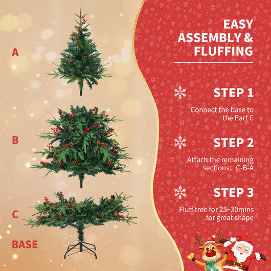 Árbol de Navidad con Efecto Nieve Simulada - Decoración de Vidriera PVC - Image 23