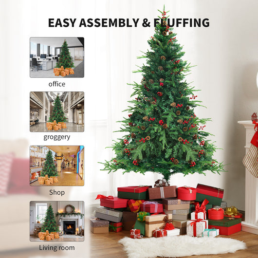 Árbol de Navidad con Efecto Nieve Simulada - Decoración de Vidriera PVC - Image 25