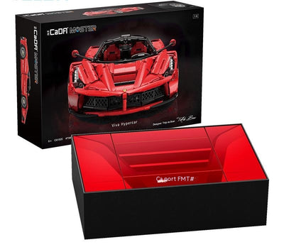 Auto Deportivo Modelo Bloques de Construcción Gran Tamaño Dificultad Alta - Image 15