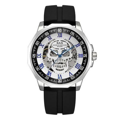 Reloj Mecánico Hueco de Lujo con Correa de Acero Inoxidable - Image 20