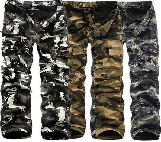 Pantalones de Cachemira y Algodón Premium para Hombre - Diseño Camuflaje Invierno - Image 2