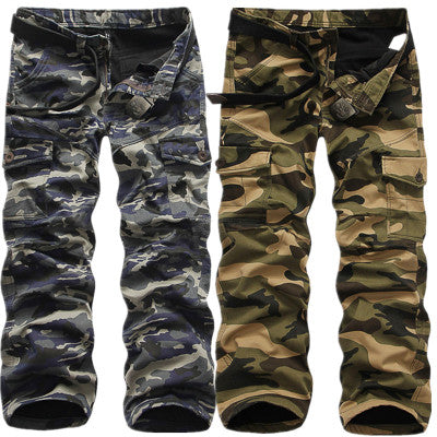 Pantalones de Cachemira y Algodón Premium para Hombre - Diseño Camuflaje Invierno