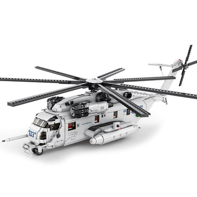 Helicóptero de Transporte Armable - Juego de Bloques de Construcción - Image 17