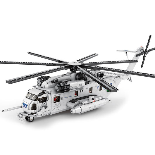 Helicóptero de Transporte Armable - Juego de Bloques de Construcción - Image 17