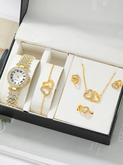 Reloj de Moda para Mujer con Diamantes Completos - Cuarzo de Alta Gama Versátil - Image 28