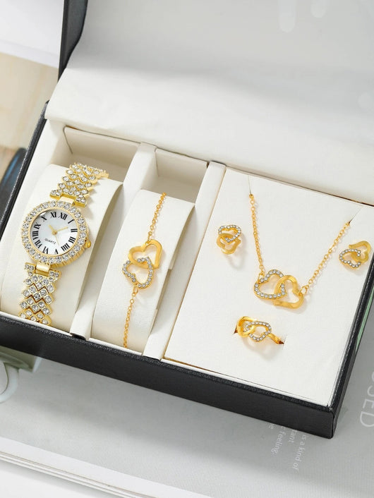 Reloj de Moda para Mujer con Diamantes Completos - Cuarzo de Alta Gama Versátil - Image 28