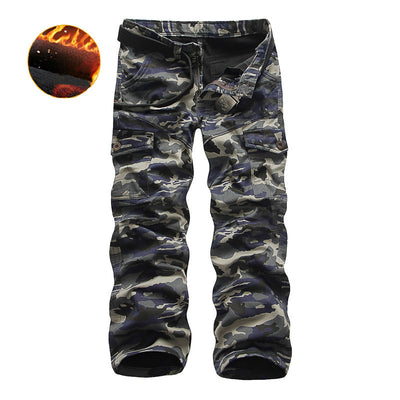 Pantalones de Cachemira y Algodón Premium para Hombre - Diseño Camuflaje Invierno - Image 6