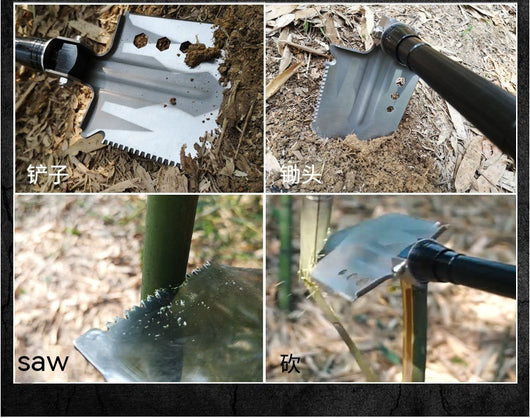 Kit de Pala Multifuncional de Emergencia para Campismo - Image 16