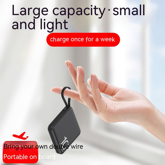 Batería Portátil Ultra Delgada de Alta Capacidad con Cable Integrado - Image 7
