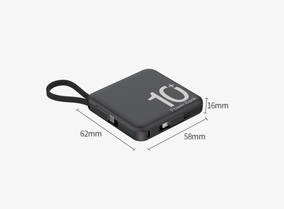 Batería Portátil Ultra Delgada de Alta Capacidad con Cable Integrado - Image 10
