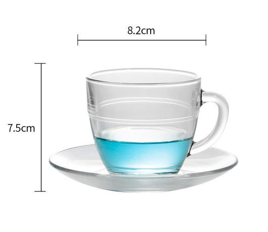 Taza de Café Cristal Templado Resistente al Calor - Diseño Europeo Moderno - Image 25