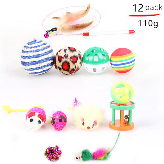 Varita Interactiva para Gatos con Juguetes Intercambiables
