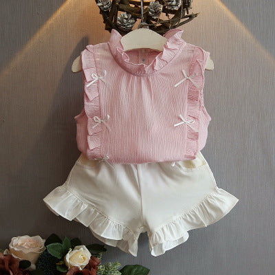 Vestido Infantil Coreano Niña Mariposas