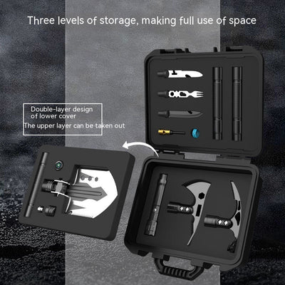 Kit de Pala Multifuncional de Emergencia para Campismo - Image 21