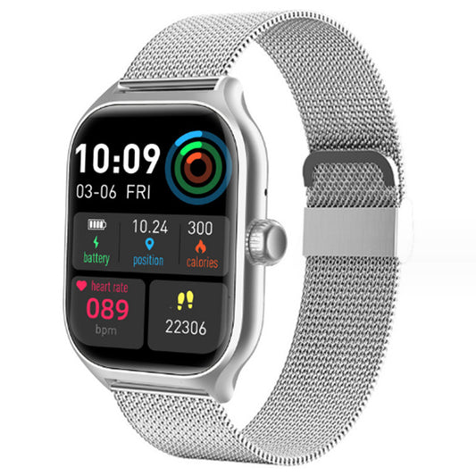 Reloj Inteligente Deportivo Táctil Completo con Monitor de Frecuencia Cardíaca